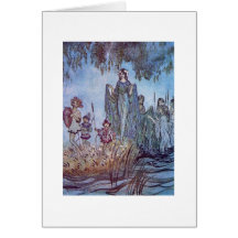 Fair Maiden with Children Cards