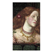 Fair Rosamund - Dante Gabriel Rossetti Business Card