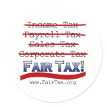 Fair Tax stickers