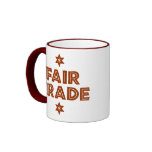 Fair Trade slogan on Mug