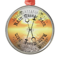 Fair Weather Barometer Sunset Christmas Pendant Christmas Tree Ornaments