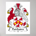 Fairbairn Family Crest Print