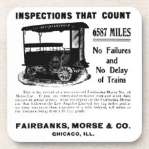 Fairbanks Morse Track Inspection Motor Car Coaster