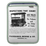 Fairbanks Morse Track Inspection Motor Car iPad Sleeves