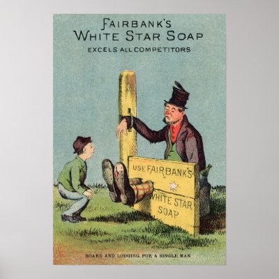 Fairbank's White Star Soap Ad Print by diane_evelyn