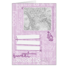 Faire-part de bébé carte de vœux