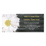 Faire-part de mariage de Barnwood et de marguerite