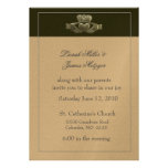 Faire-part de mariage de Claddagh d'Irlandais