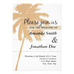 Faire-part de mariage de plage invitations