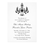 Faire-part de mariage grand 2 (blanc) de salle de  invitations