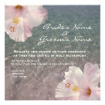 Faire-part de mariage tropical de destination de p