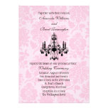 Faire-part de mariage victorien de lustre invitations