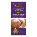 Faire-part de naissance d'automne