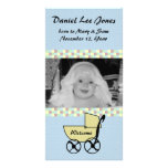 Faire-part de naissance de carte photo cartes avec photo