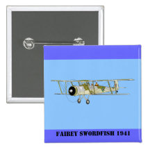 , Fairey Swordfish 1941 Button