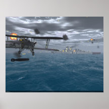 Fairey Swordfish - Sink the Bismarck Print