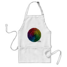Fairie Patter - Rainbow Celtic Knotwork Apron