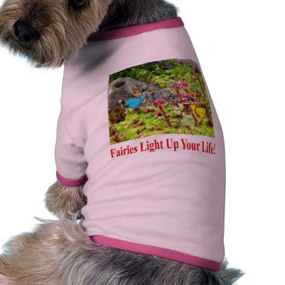 Fairies Light Up Your Life Pet Tee Shirt by Artnomad