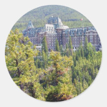 Fairmont Fairmont Banff Springs dans Banff Canada Autocollants