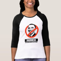 FAIRNESS - ISNT GIVING MONEY TO LAZY PEOPLE TEE SHIRTS