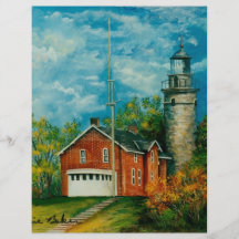 Fairport Lighthouse Musium 1997 Flyers