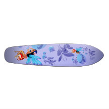Fairy and Butterflies Skateboard