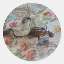 FAIRY AND FROGGIE STICKER