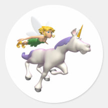 Fairy And Unicorn Stickers