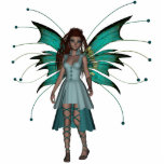 Fairy Aqua Blythe Photo Sculpture