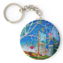 Fairy Artist Faery Key Chain