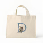 Fairy Blue Monogram D Tote Bag