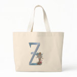 Fairy Blue Monogram Z Canvas Bag