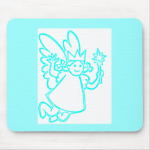 fairy.blue mouse pads