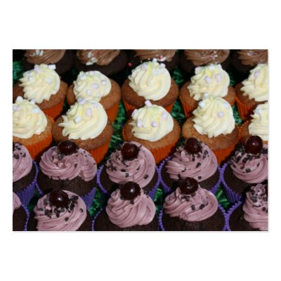Fairy cakes business card templates by photoslot