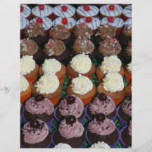 Fairy cakes full color flyer