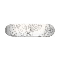 Fairy Cats and Mushroom Skateboards
