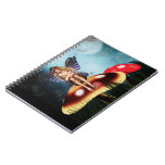 Fairy dreamer mushroom Notebook journal