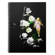 Fairy flower notebook