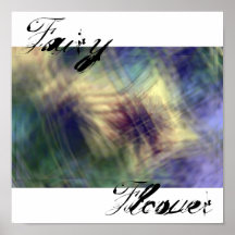Fairy Flower Poster
