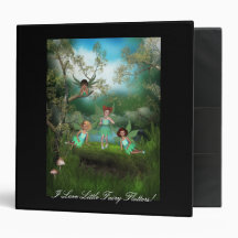 Fairy Flutters Avery Binder