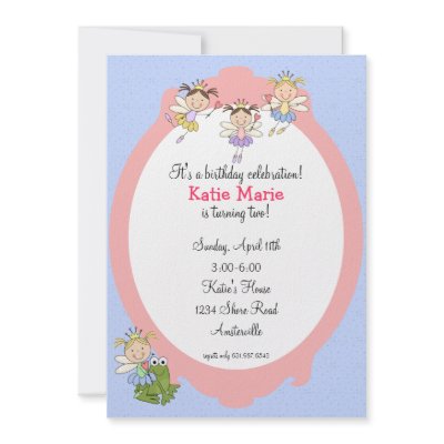 Fairy Friends Invitation by PixiePrints