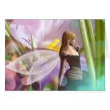 Fairy garden magic card