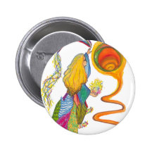 Fairy Godmother Button