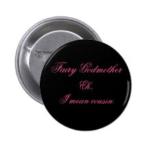 Fairy Godmother Button