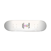 Fairy godmother custom skate board