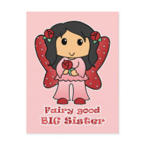Fairy Good Big Sister Post Card