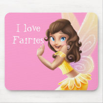 Fairy - i love fairies mousepads