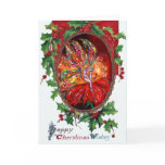 FAIRY IN RED, Happy Christmas Wishes