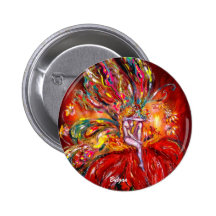 FAIRY IN RED PINBACK BUTTONS