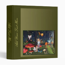 Fairy Kids At Play Binder